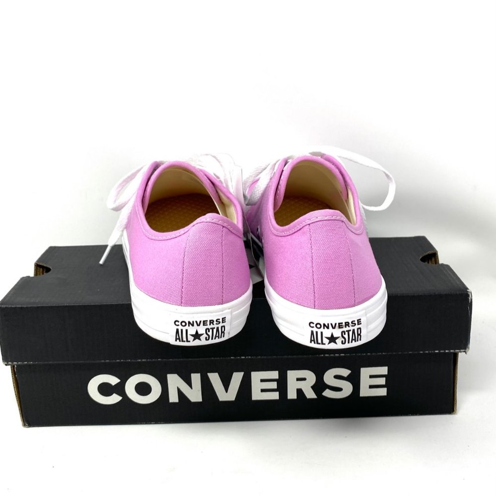 Converse CTAS Dainty Canvas Skate Sneakers Low Top Pink Shoes Women Size 566769F - Picture 6 of 11
